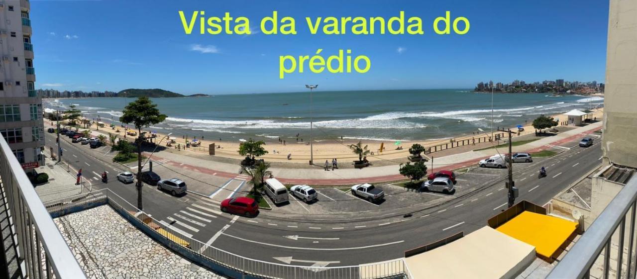 Suite Mar 210 - Economica E Compacta - Praia Do Morro - Predio Frente Mar Com Elevador, Atravessou A Avenida, Ja Esta Na Praia - Garagem - Internet Guarapari Ngoại thất bức ảnh