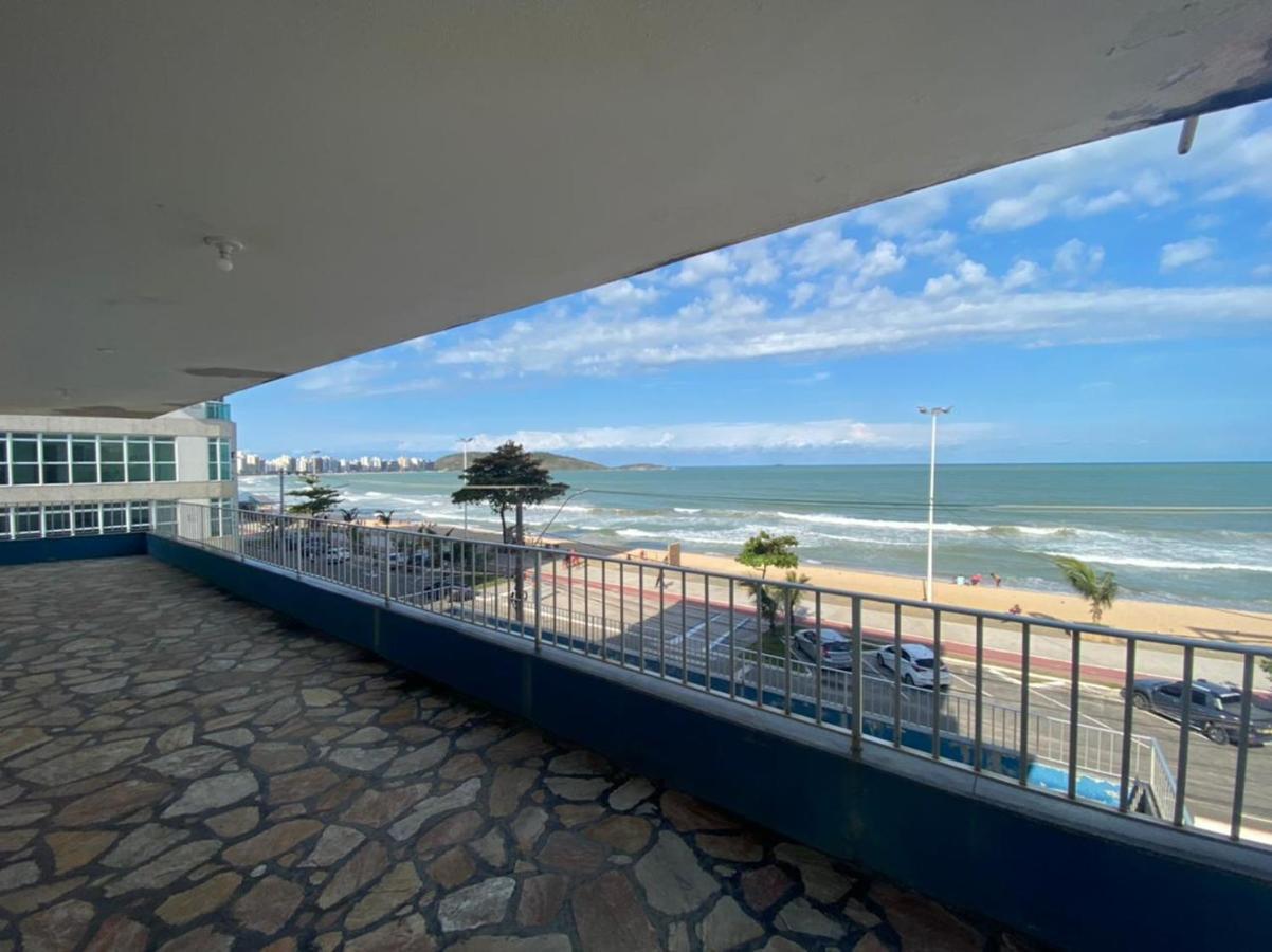 Suite Mar 210 - Economica E Compacta - Praia Do Morro - Predio Frente Mar Com Elevador, Atravessou A Avenida, Ja Esta Na Praia - Garagem - Internet Guarapari Ngoại thất bức ảnh