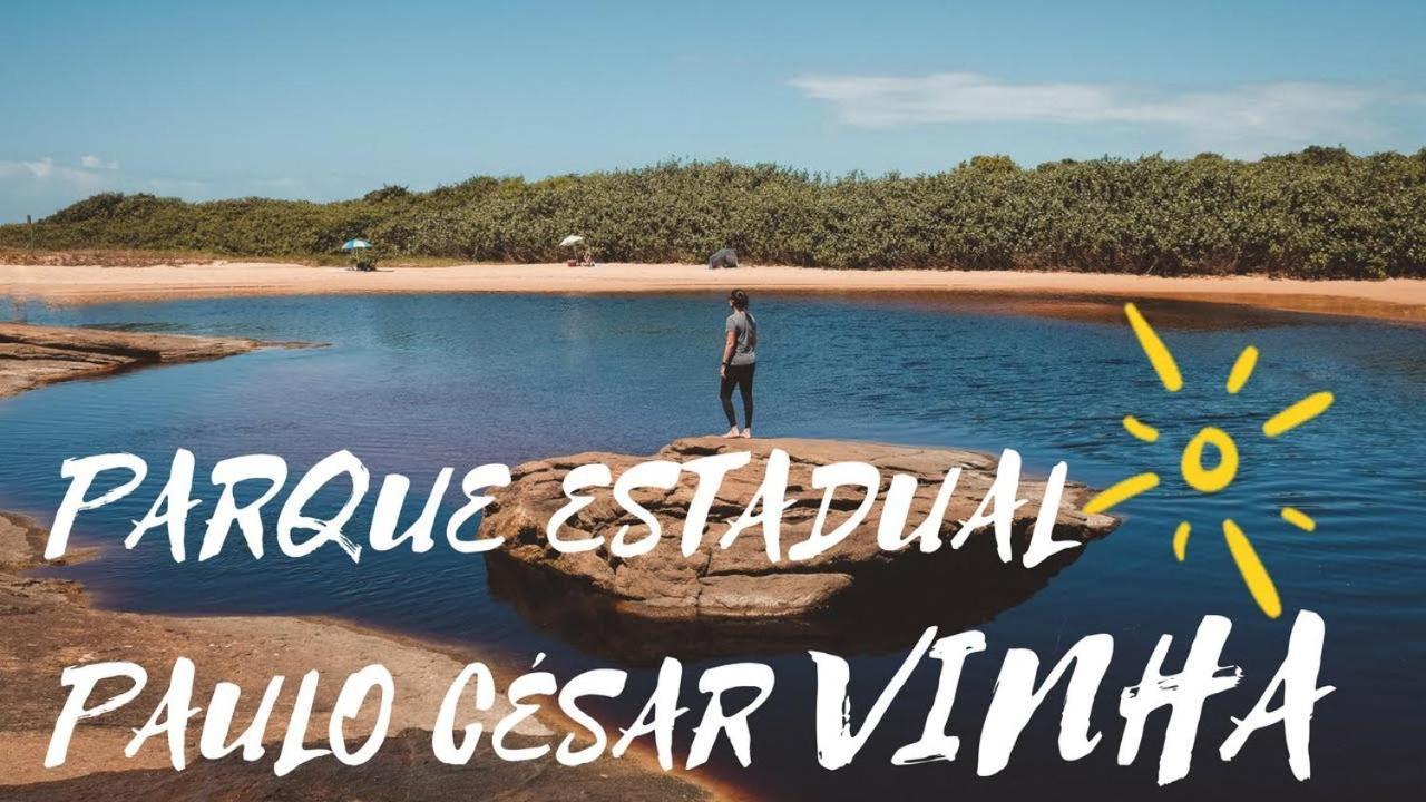 Suite Mar 210 - Economica E Compacta - Praia Do Morro - Predio Frente Mar Com Elevador, Atravessou A Avenida, Ja Esta Na Praia - Garagem - Internet Guarapari Ngoại thất bức ảnh