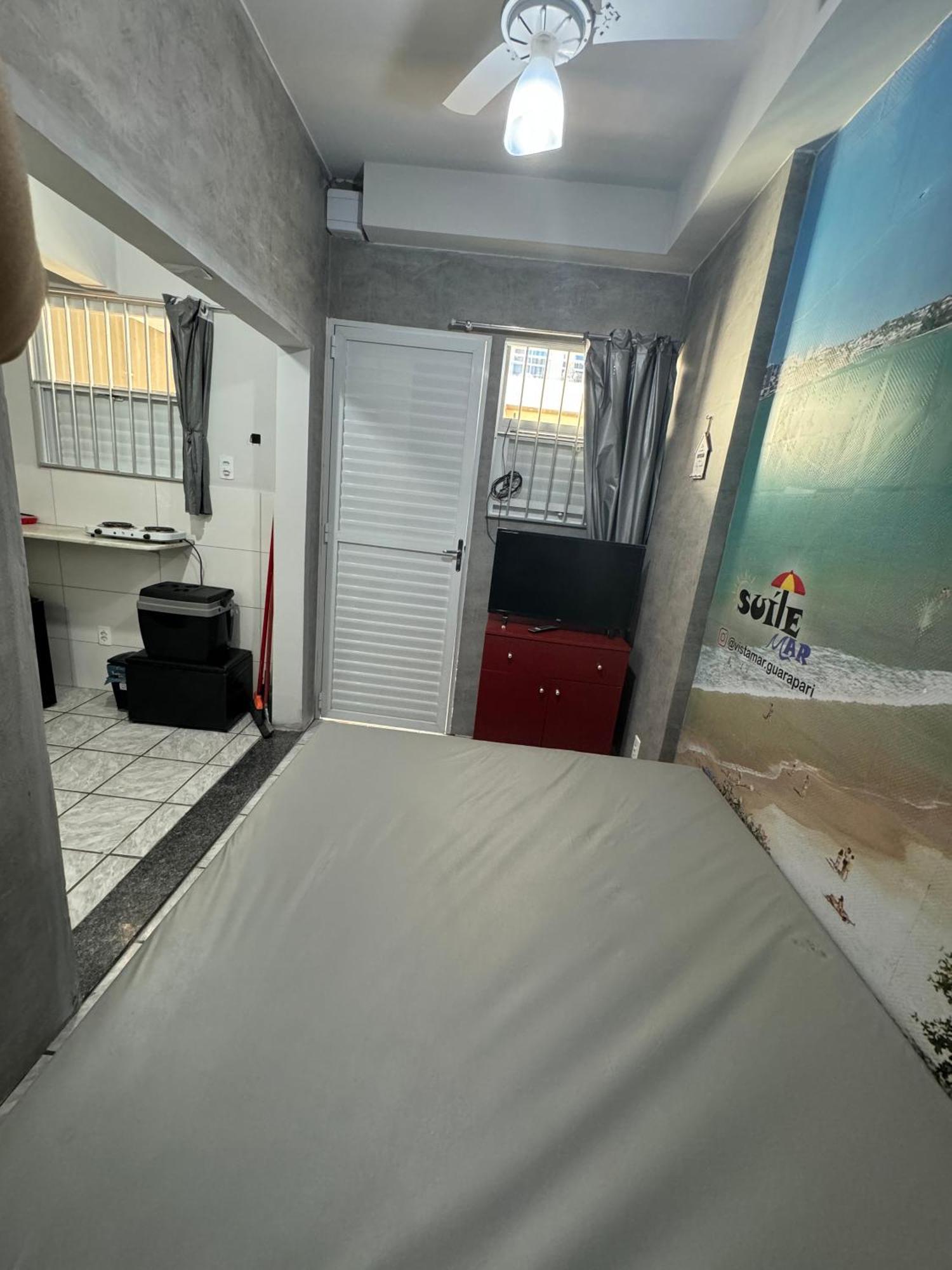 Suite Mar 210 - Economica E Compacta - Praia Do Morro - Predio Frente Mar Com Elevador, Atravessou A Avenida, Ja Esta Na Praia - Garagem - Internet Guarapari Ngoại thất bức ảnh
