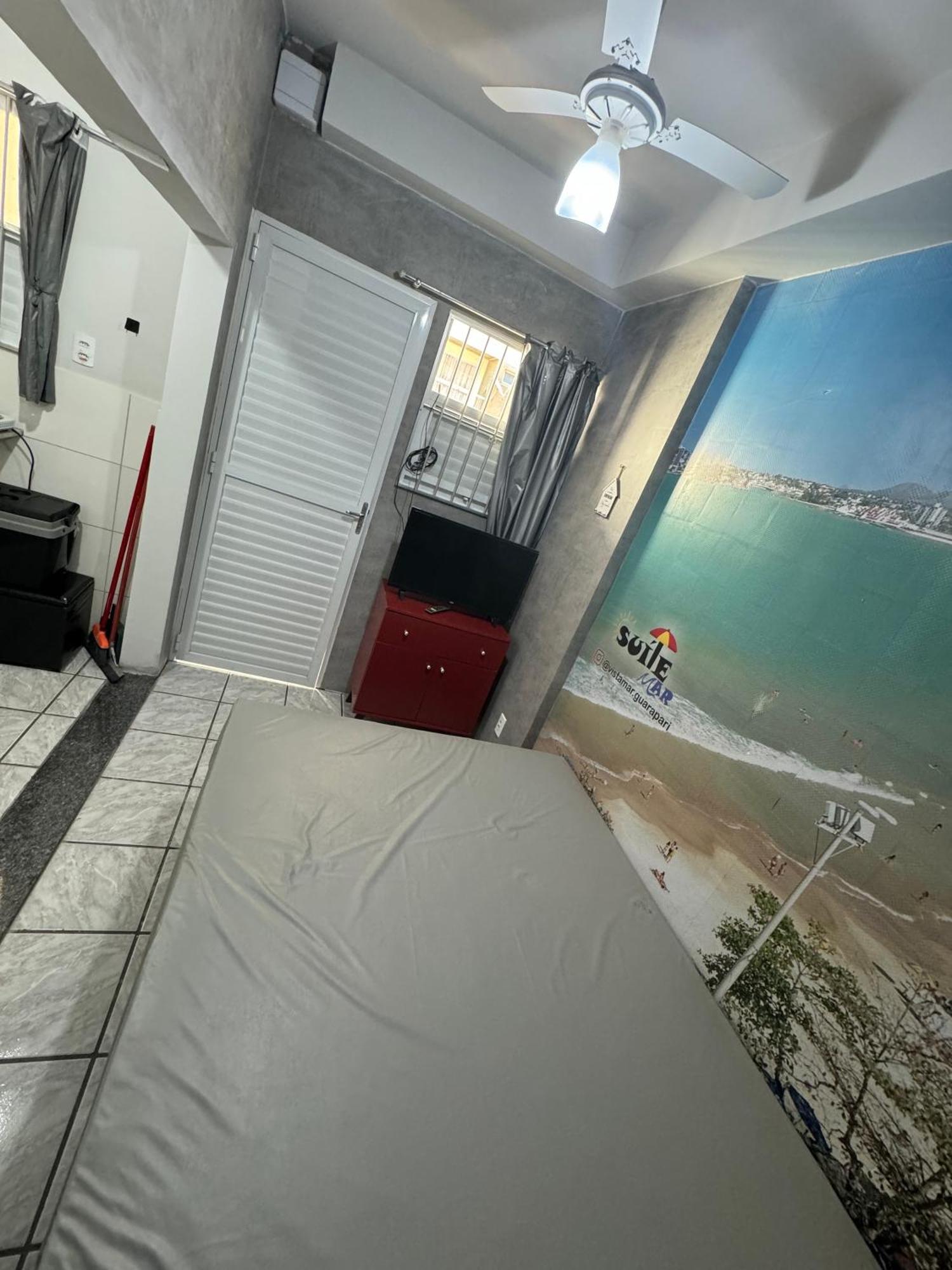 Suite Mar 210 - Economica E Compacta - Praia Do Morro - Predio Frente Mar Com Elevador, Atravessou A Avenida, Ja Esta Na Praia - Garagem - Internet Guarapari Ngoại thất bức ảnh
