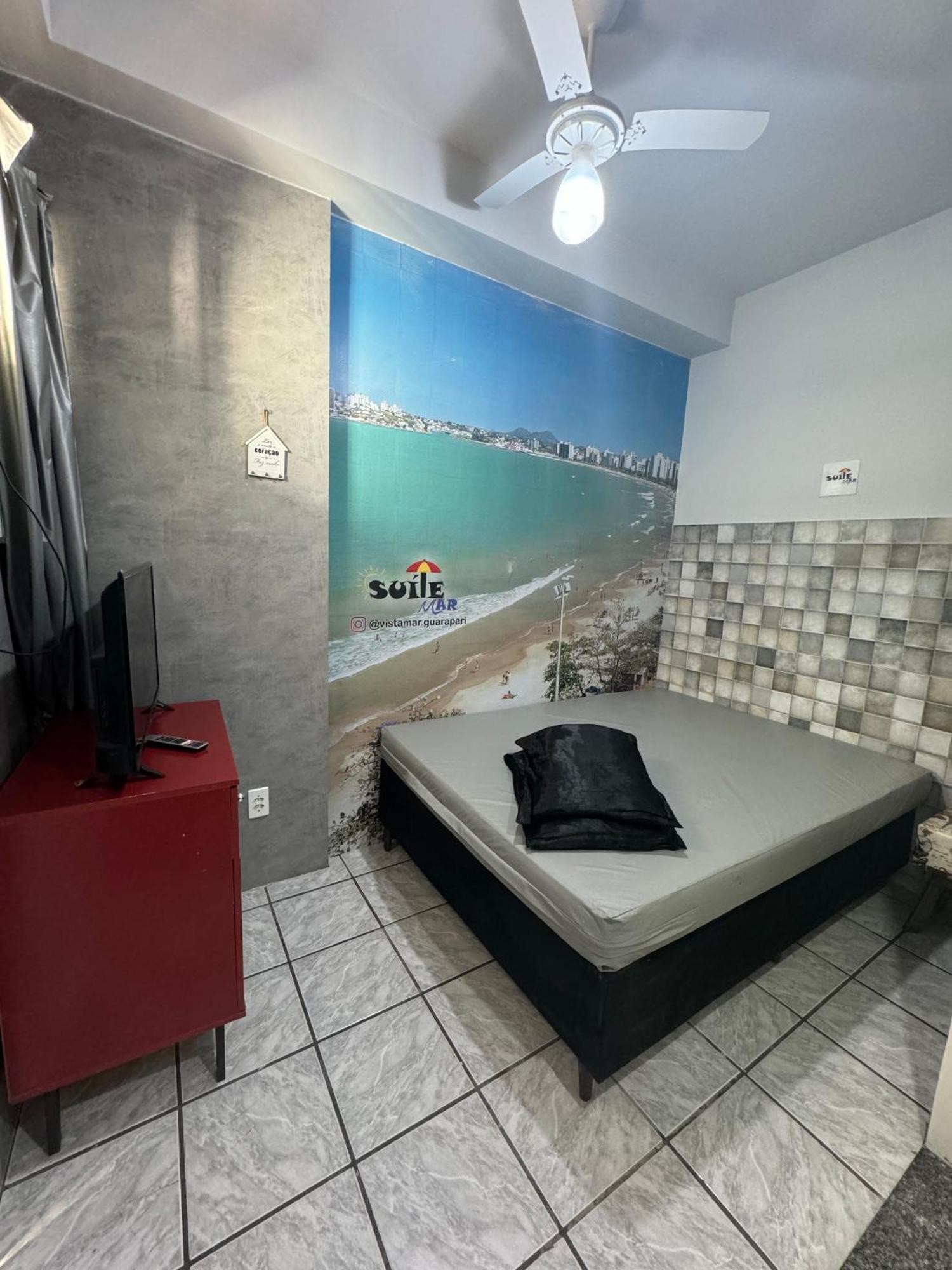 Suite Mar 210 - Economica E Compacta - Praia Do Morro - Predio Frente Mar Com Elevador, Atravessou A Avenida, Ja Esta Na Praia - Garagem - Internet Guarapari Ngoại thất bức ảnh